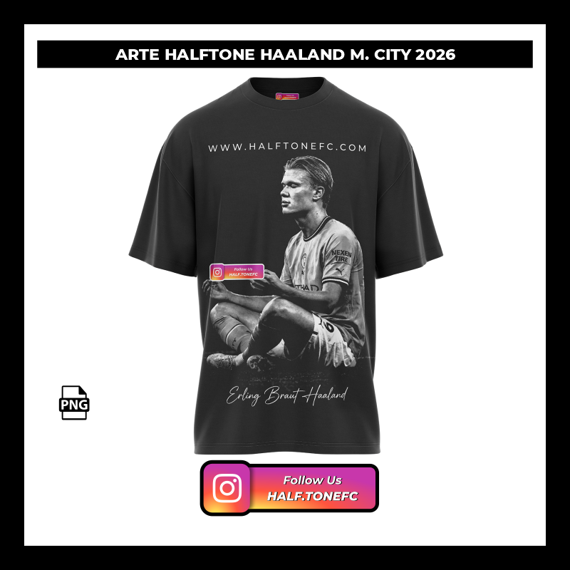 ARTE HALFTONE HAALAND M. CITY 2026